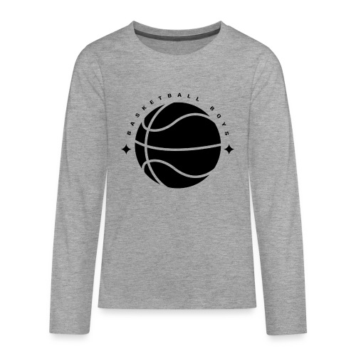 Basketball Boys - Teenager Premium Langarmshirt