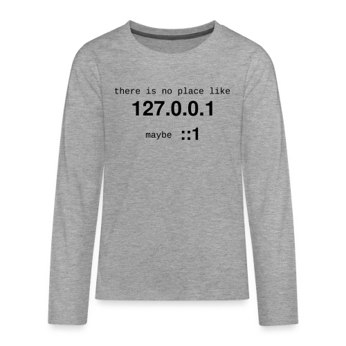 127-0-0-1-::1 - T-shirt manches longues Premium Ado