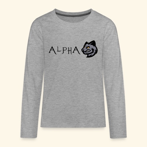 Louve Loup Alpha - T-shirt manches longues Premium Ado