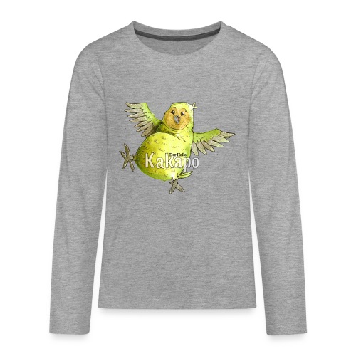 Kakapo Vogel - Teenagers' Premium Longsleeve Shirt