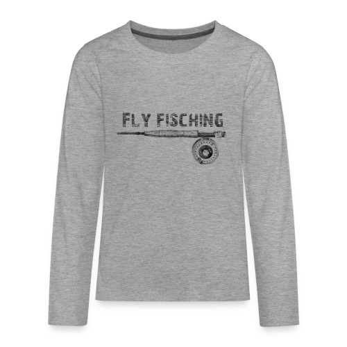 Angel fly fishing - Teenager Premium Langarmshirt