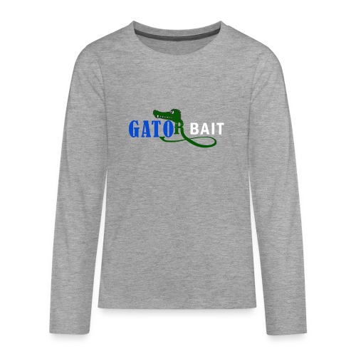 gator bait t shirt - Teenagers' Premium Longsleeve Shirt