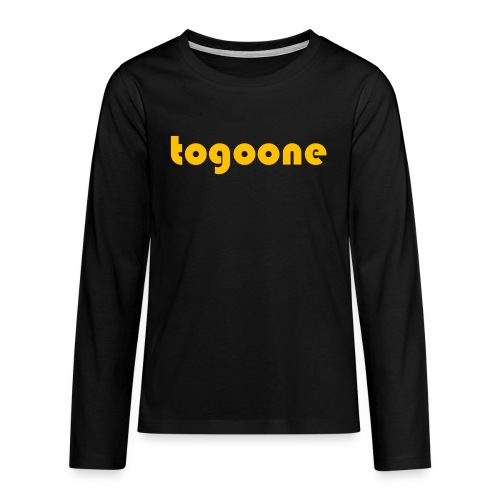 togoone official - Teenager Premium Langarmshirt