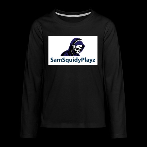 SamSquidyplayz skeleton - Teenagers' Premium Longsleeve Shirt