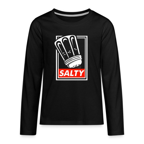 Salty white - Teenagers' Premium Longsleeve Shirt