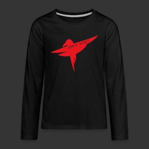 Raven Red - Teenagers' Premium Longsleeve Shirt