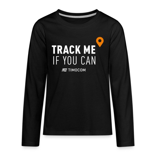 Track Me - Teenager Premium Langarmshirt