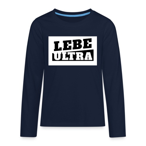ultras2b w jpg - Teenager Premium Langarmshirt