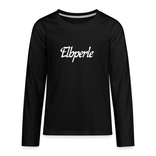 Elbperle - Teenager Premium Langarmshirt
