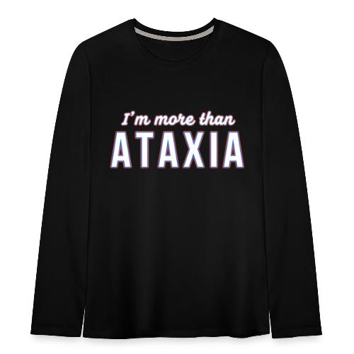 Mer än Ataxi - Långärmad premium T-shirt tonåring