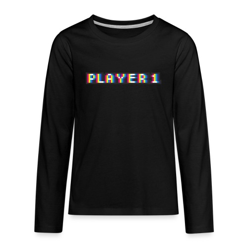 Partnerlook No. 2 (Player 1) - Farbe/colour - Teenager Premium Langarmshirt