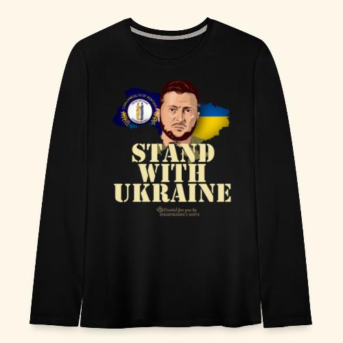 Kentucky Stand with Ukraine - Teenager Premium Langarmshirt