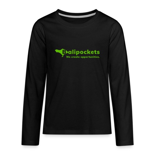 Balipockets Logo - Teenager Premium Langarmshirt
