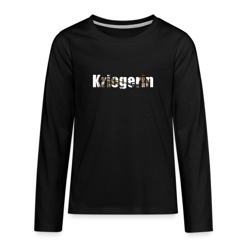 kriegerin - Teenager Premium Langarmshirt