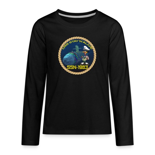 Command Badge SSN-1983 - Teenagers' Premium Longsleeve Shirt