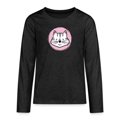 Süße Katze - Portrait - Teenager Premium Langarmshirt