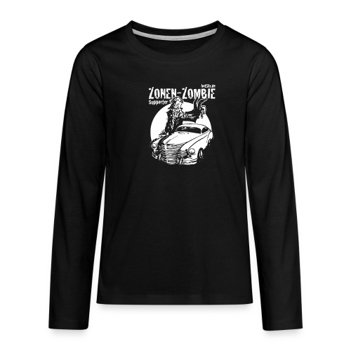 Zonen Zombie Supporter Shirt - Teenager Premium Langarmshirt