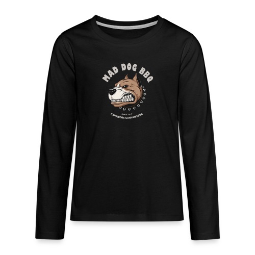 Mad Dog Barbecue (Grillshirt) - Teenager Premium Langarmshirt