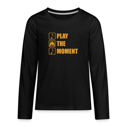 RM - Play the moment - Orange - Teenagers' Premium Longsleeve Shirt