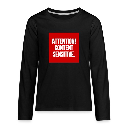 Attention! Content sensitive. - Teenager Premium Langarmshirt