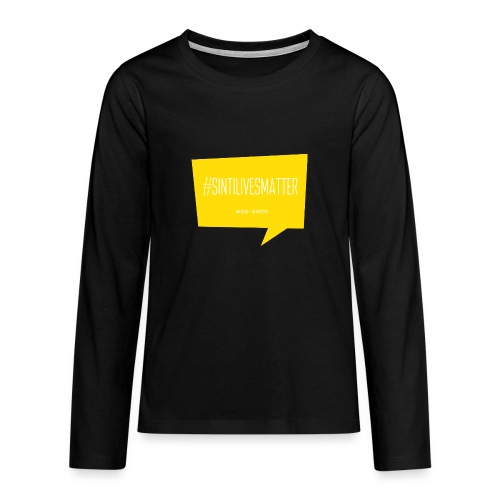 Sinti Lives Matter - Teenager Premium Langarmshirt