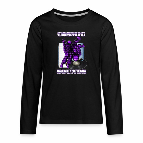 Cosmic Glitch - Teenagers' Premium Longsleeve Shirt