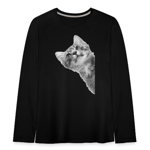 Hinterhältige Katze - Teenager Premium Langarmshirt