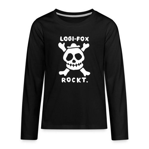 LOGI FOX rockt - Teenager Premium Langarmshirt