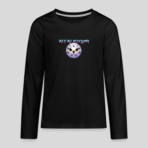 RA Owl Logo - Teenagers' Premium Longsleeve Shirt