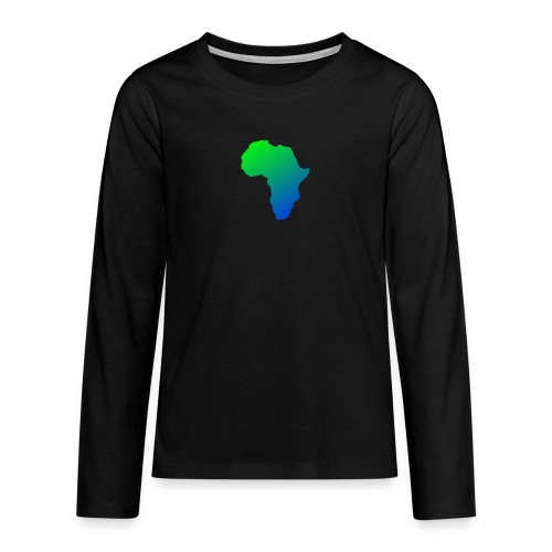 afrikanska logga 2 0 - Långärmad premium T-shirt tonåring