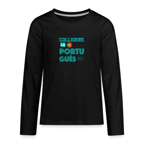 Colligere LA Português - Premium langermet T-skjorte for tenåringer