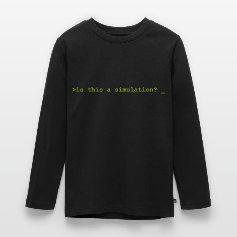 Is this a simulation Programming Informatik Teenager Premium Bio Langarmshirt