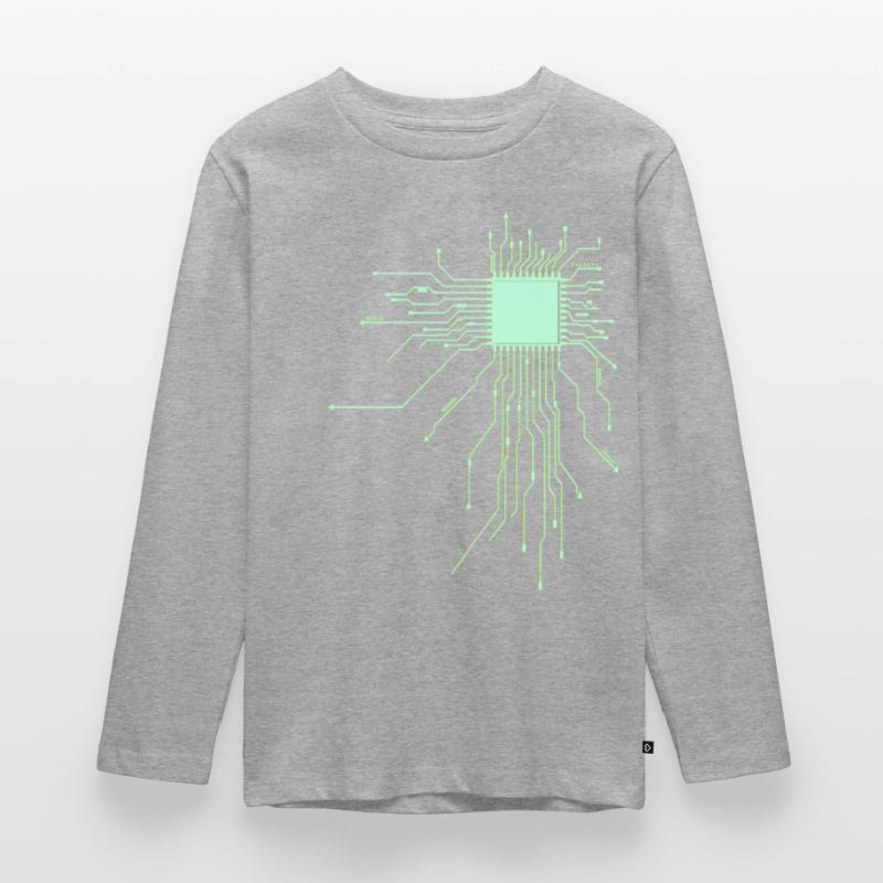 conseil d’administration core cpu ordinateur nerd pc humour geek code T-shirt manches longues Premium Ado