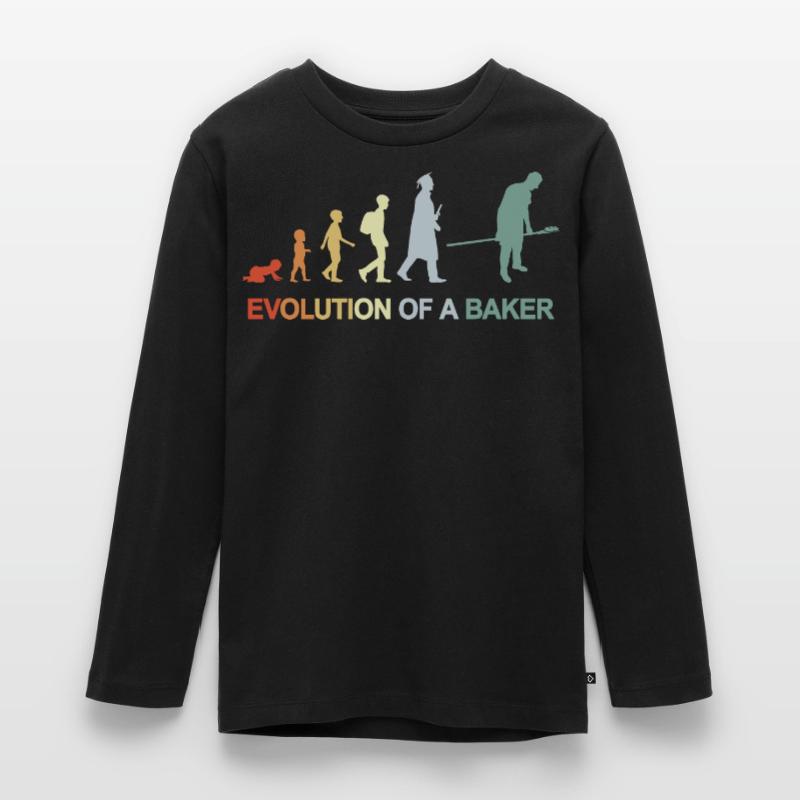 Évolution de Vintage Baker T-shirt manches longues Premium Ado