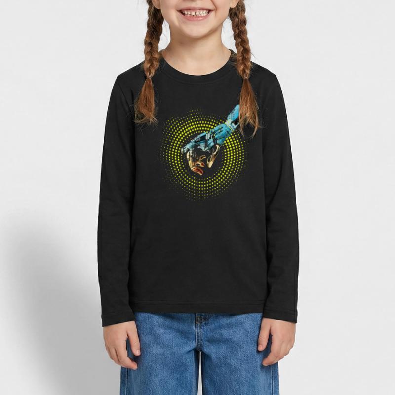 computer hand robot AI digital cyborg code pc Teenager Premium Organic Long Sleeve Shirt