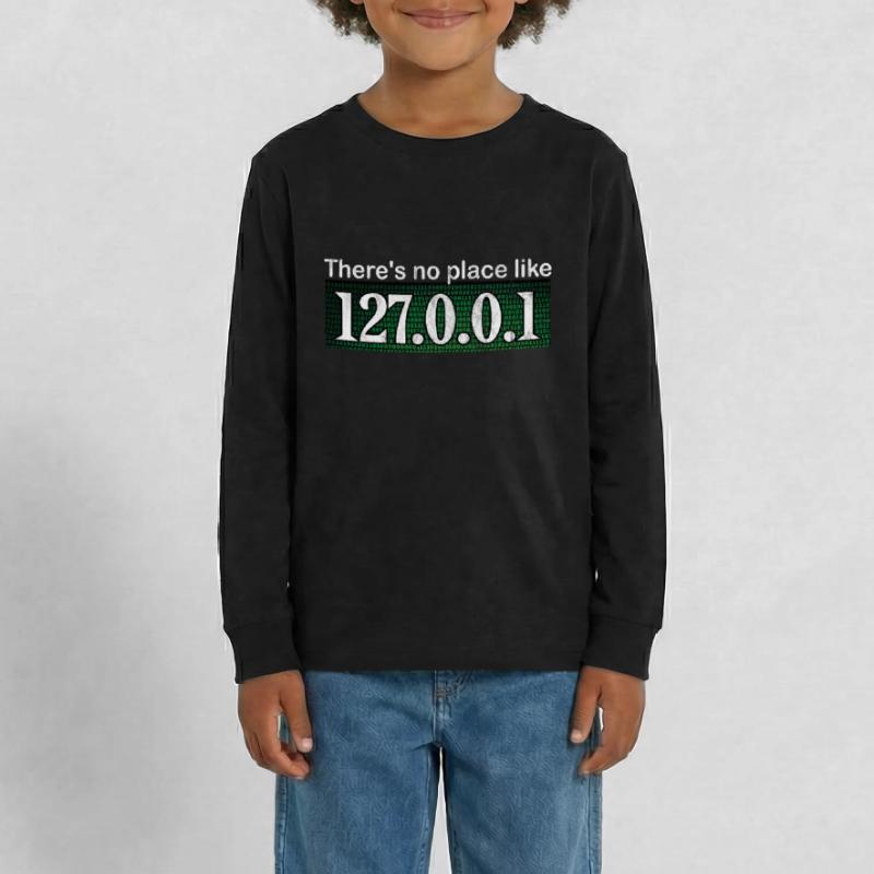 Computer Science Hacker Programmer Binary Pc Computer Premium økologisk langærmet T-shirt til teenagere