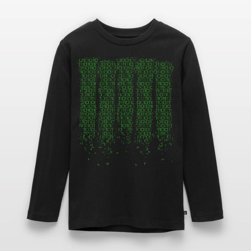 Programm Code Informatiker Ingenieur Geschenk Teenager Premium Bio Langarmshirt