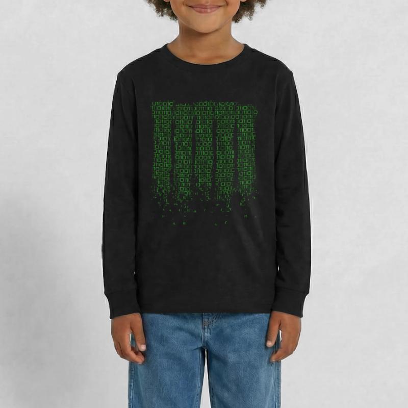 Programm Code Informatiker Ingenieur Geschenk Teenager Premium Bio Langarmshirt