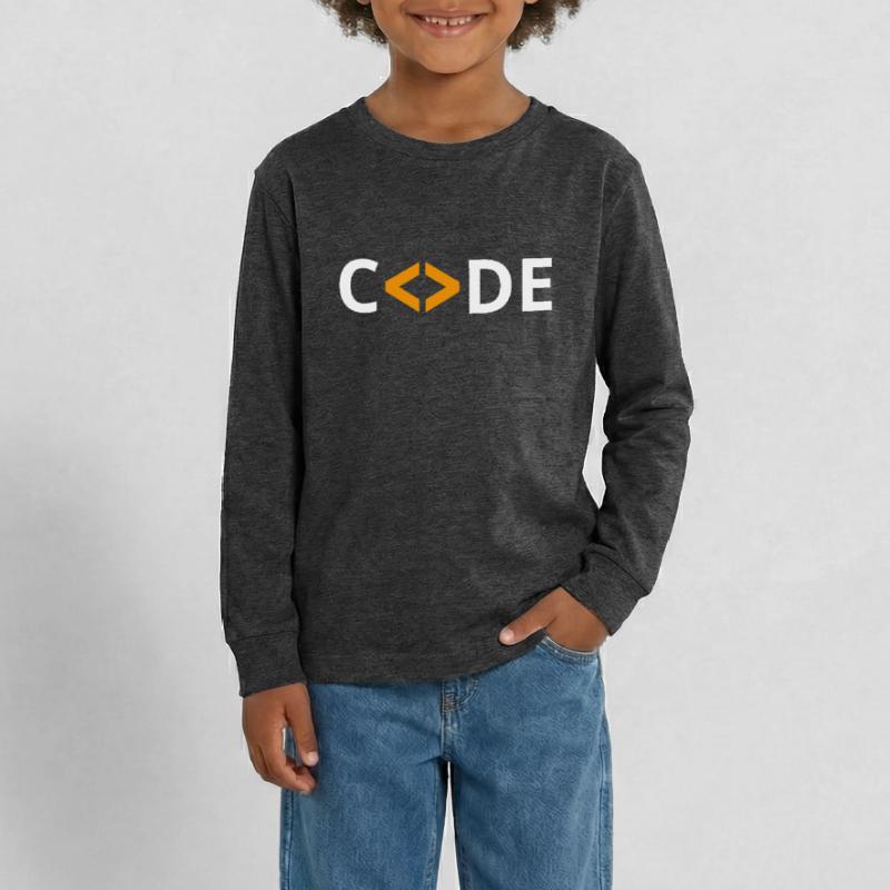 Code Programmierer HTML PHP Developer Teenager Premium Bio Langarmshirt