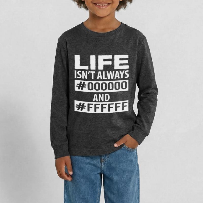 Programmer color code Funny Teenager Premium Organic Long Sleeve Shirt