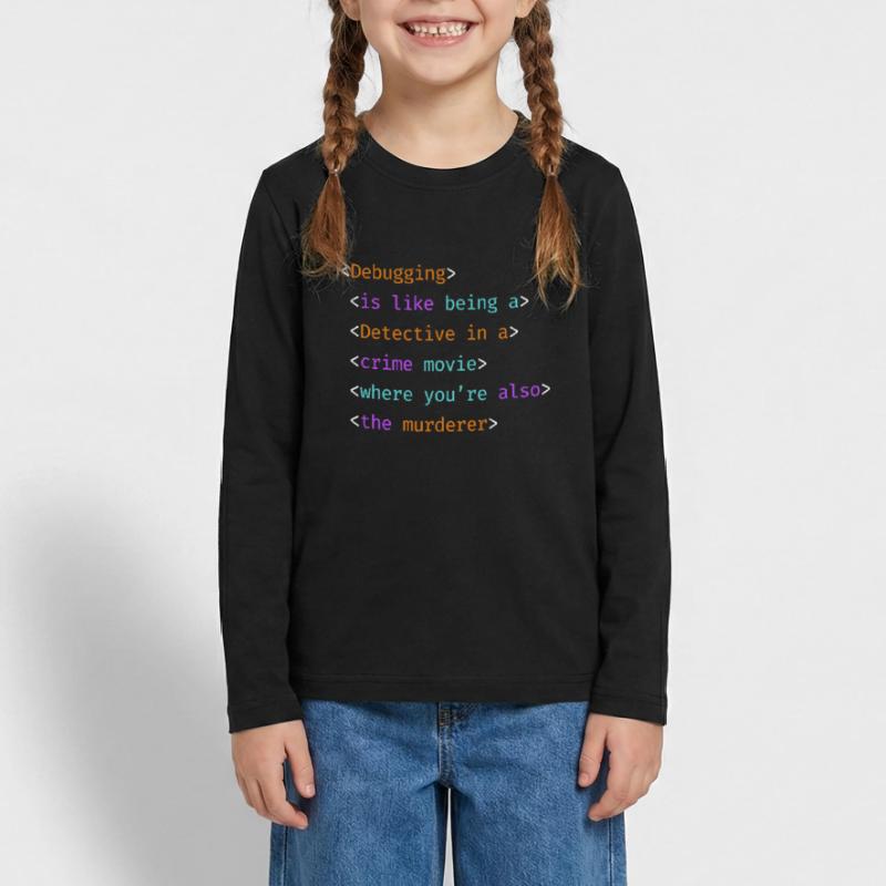 99 petits bugs dans le codage du programmeur de code T-shirt manches longues Premium Ado