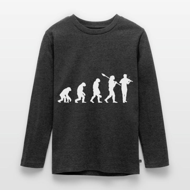 Viola evolution instruments concert Teenager Premium Organic Long Sleeve Shirt