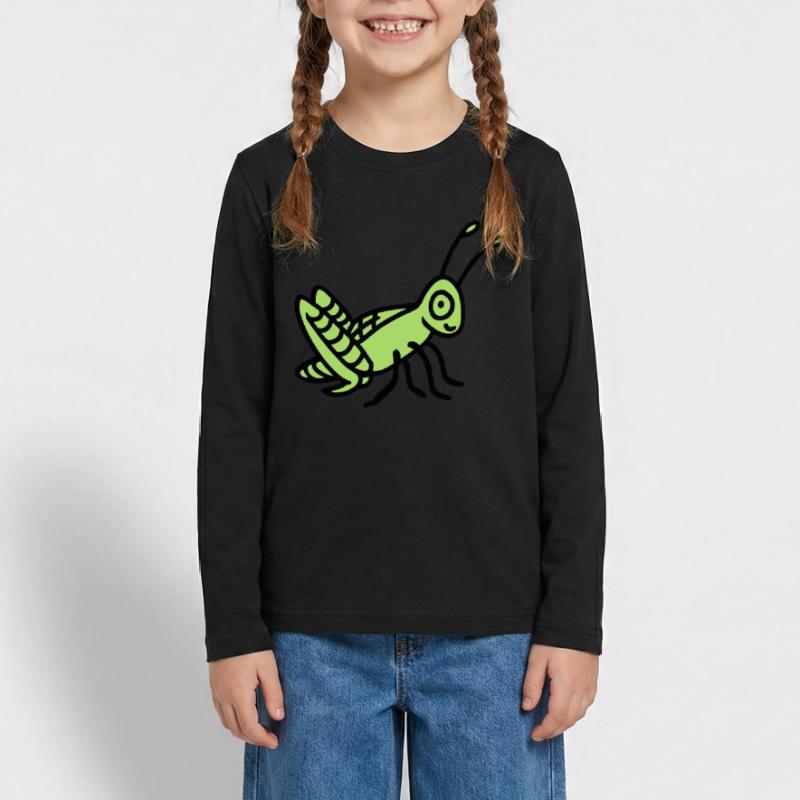 Grasshopper Teenager Premium Organic Long Sleeve Shirt