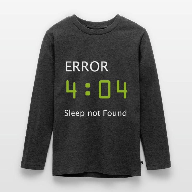 Informatik Nerd Geek Programmierer Morgenmuffel Teenager Premium Bio Langarmshirt