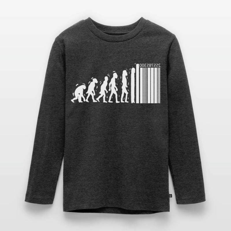 Conception unique d'évolution pour les T-shirt manches longues Premium Ado