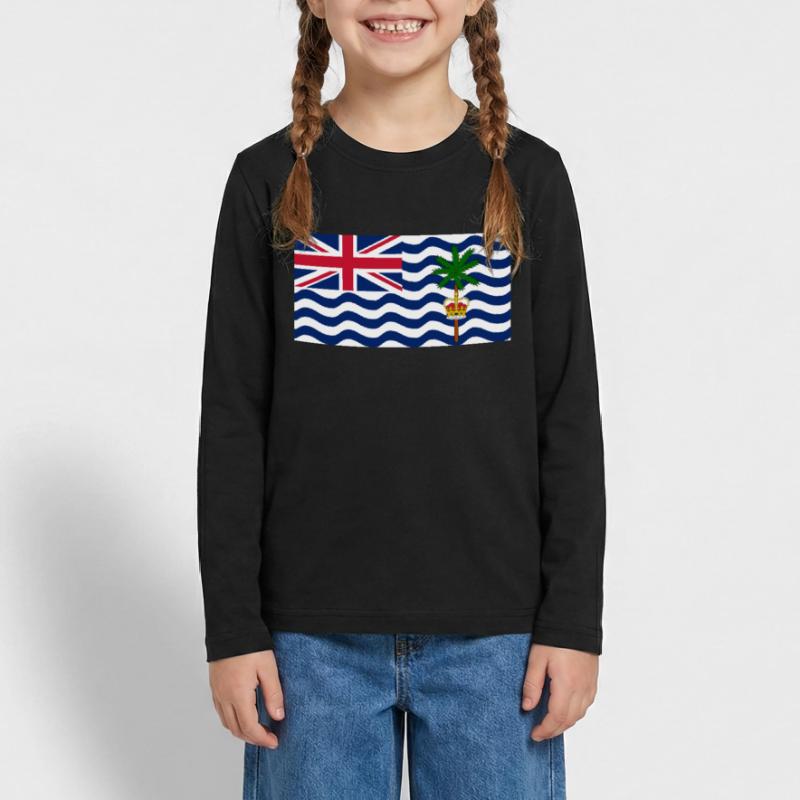 British Indian Ocean Territory Teenager Premium Organic Long Sleeve Shirt