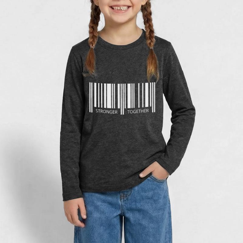 Ensemble puissant Corona Barcode Strichcode Partner T-shirt manches longues Premium Ado