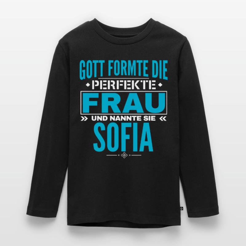 Conception de nom de Sofia T-shirt manches longues Premium Ado