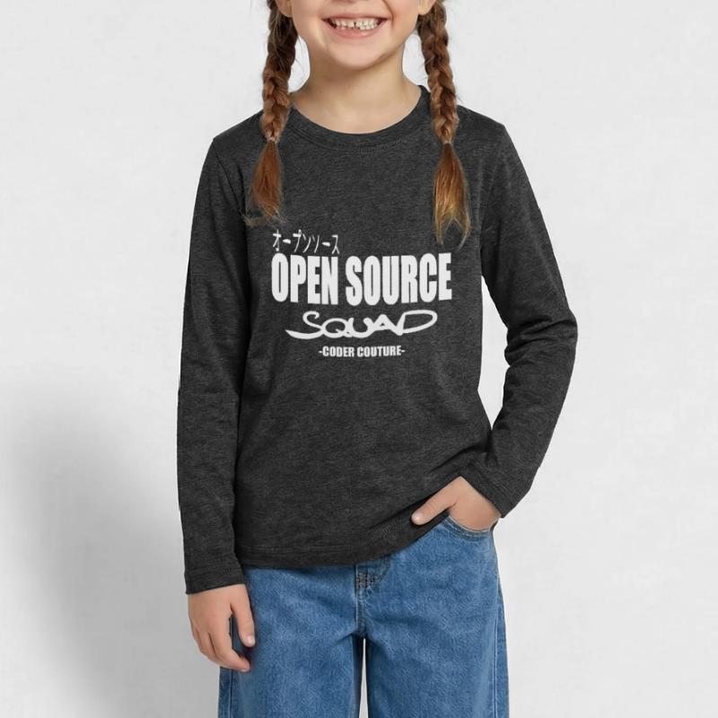 LUZILLION CODER COUTURE, PARTISAN DE L’OPEN SOURCE T-shirt manches longues Premium Ado