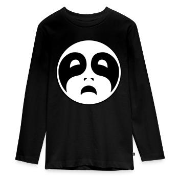 Triste Black Metal - T-shirt manches longues Premium Ado - noir - Devant - AI Model Kid Female (0cm)